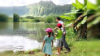 FISHING AT HOOMALUHIA LAKE [upl. by Dranyer]