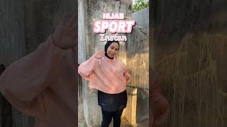 baby music cover song outfitolahraga short shorts hijabsport [upl. by Cigam]