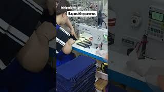 Tote making process custombag factory initipacking [upl. by Torrlow474]