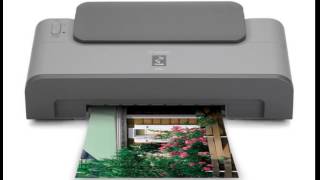 Canon PIXMA iP1700 Photo Inkjet Printer Gray [upl. by Ulberto]