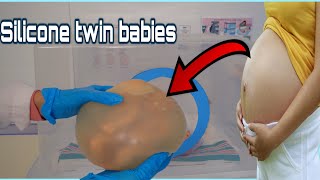 Shes in Labor Womb Birth of Twin Reborn silicone babies Reborn videos [upl. by Sloan]