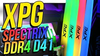 A Mouthful of RAM ADATA XPG Spectrix D41 DDR4 RGB [upl. by Chaker463]