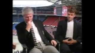 EVERTON FC  BRIAN LABONE amp KEVIN RADCLIFFE INTERVIEW PRE FA CUP 1995 [upl. by Dnaltiak]