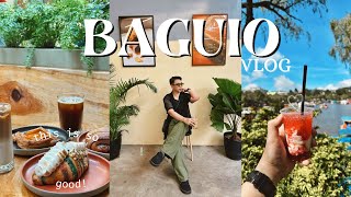 BAGUIO Vlog 2024 🌲☕️🍓 Cafe Hopping Ukay Ukay Finds Session Road [upl. by Trixie]