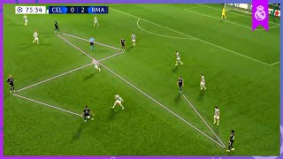 BEAUTIFUL TEAM GOAL by Hazard  Celtic  Real Madrid [upl. by Neile411]