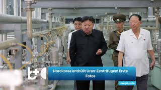 Hier entstehen Atomwaffen Nordkorea zeigt UranZentrifugen – Erste exklusive Bilder [upl. by Amleht]