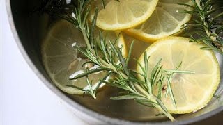 ★Make Your Home Smell Fresh With LemonRosemary Simmer Pot [upl. by Nelle]