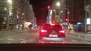 Conduciendo por Madrid  4K  Noche [upl. by Yellat15]