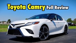 2019 Toyota Camry FULL REVIEW  The Crazy Cool Camry Adds Apple CarPlay [upl. by Tab]