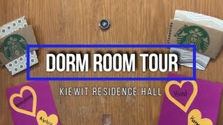 Kiewit Residence Hall Dorm Room Tour  Katrina Nesbit [upl. by Yzus]