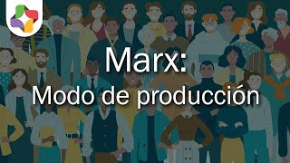 Marx modos de producción  Sociología  Educatina [upl. by Mariska]