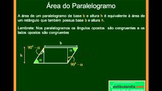 Matemática  Aula 47  Geometria Plana  Área  Conceitos Iniciais  Parte 1 [upl. by Les]