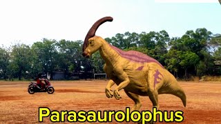 Jurassic world evolutionParasaurolophus 73 million years ago10 meters and 35 tons [upl. by Einreb956]