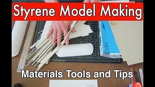 Styrene Tutorial Guide basic intro plastic model making modeling tips and tricks Part 1 [upl. by Reg]