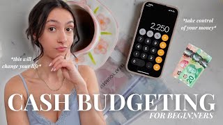 HOW TO START A CASH ENVELOPES BUDGET 💸 Cash Envelopes System and Stuffing for Beginners easy  fun [upl. by Odlanyar]