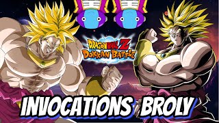 INVOCATIONS SUR BROLY LE VRAI DEMON  DOKKAN BATTLE [upl. by Ardnuahsal]