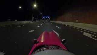 Zuidelijke ringweg Verdiepte ligging bij nacht en fiets [upl. by Duston217]