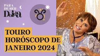 TOURO  JANEIRO de 2024 MÃRCIA FERNANDES faz PREVISÃ•ES para o SIGNO [upl. by Nuyh356]