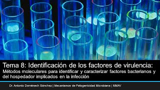 Métodos moleculares para identificar y caracterizar factores bacterianos y del hospedador [upl. by Dlareme]