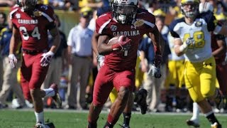 Ace Sanders Punt Return for TD Outback Bowl [upl. by Wyne]