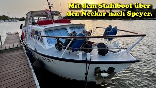 Mit dem Sportboot über den Neckar auf den Rhein ins Reffenthal [upl. by Mirella460]