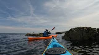 Kayaking from Seaburn Beach to South Shields and Back  Sunday 28th July 2024  Short Video [upl. by Sueahccaz]