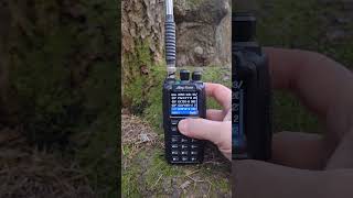 Anytone D878 UVII Plus and APRS while forest bathing [upl. by Hartzke548]