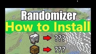 How To Install Minecraft Randomizer By SethBling For Minecraft 113 Thru 118 [upl. by Elynad]