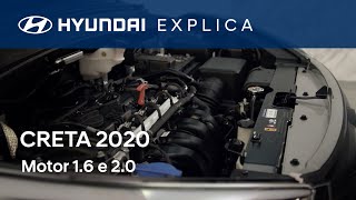 Hyundai Explica  Creta 2020  Motor 16 e 20 [upl. by Irpac305]