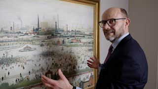 LS Lowry Masterpiece Unseen for 57 Years  Christies [upl. by Llovera452]