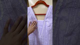 Patch wala v neck kaise Banaya  v neck design  design neck v  lace neck design [upl. by Jareb352]