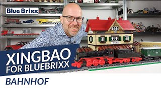 Bahnhof von Xingbao for BlueBrixx  4762 Teile Eisenbahnromantik [upl. by Nera]