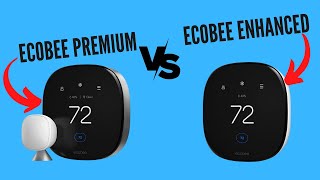 Ecobee Smart Thermostat Premium vs Ecobee Smart Thermostat Enhanced [upl. by Brandi637]