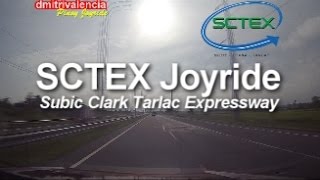 Pinoy Joyride  Subic Clark Tarlac Expwy SCTEXTPLEX Route Joyride 2014 [upl. by Annodas336]