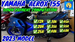 YAMAHA MIO AEROX 155  2023 MODEL  FULL PRICE DETAILS ♥️ [upl. by Hsenid]