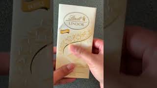 Satisfying White Chocolate Lindt  So Melty  ASMR teamfilger [upl. by Giglio]