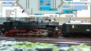 Shunting Loco Joining Train with TrainController [upl. by Lars]