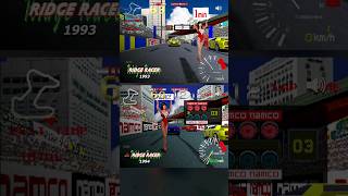 RIDGE RACER Arcade vs PlayStation Comparison [upl. by Crispen176]