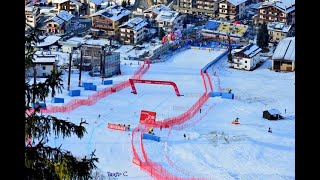 Narciarstwo Alpejskie Puchar Świata 20212022 Bormio ZJAZD STELVIO [upl. by Norvol]