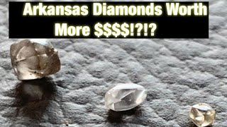 💰💎 How much are Arkansas Diamonds Worth [upl. by Ayerhs]