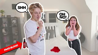 PRANKING My GIRLFRIEND For 24 Hours CHALLENGE Funny REACTION  Lev Cameron [upl. by Ridley]