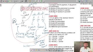 🔥Prokaryotic Gene Regulation and Operons  Solved PYQs Part 1 by Dipesh Sir  Molecular Biology 🔥 [upl. by Cartwright40]