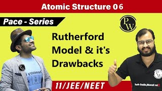 Atomic Structure 06  Rutherford Model and its Drawbacks  Class 11  JEE  NEET  PACE SERIES [upl. by Kaehpos395]