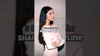 Exercises for sharper jawline sharpjawline aesthetic [upl. by Aniled]