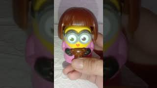 GIRL MINION POPUP HAIR ASMR❤️ minions asmr toys pinkminion [upl. by Frick]