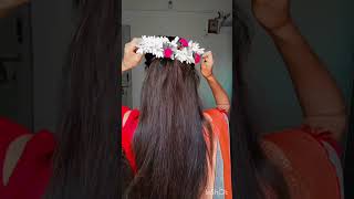 Try this gajara hairstyle short youtubeshorts longhairshairstyle opnehair hack [upl. by Notlad]