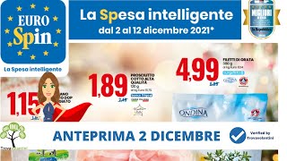 VOLANTINO EUROSPIN dal 2 al 12 dicembre 2021 [upl. by Nura]