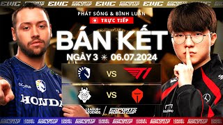 T1 vs TL BO3  TES vs G2 BO3  TRỰC TIẾP VÒNG BÁN KẾT LIÊN MINH HUYỀN THOẠI  ESPORTS WORLD CUP [upl. by Dawson]