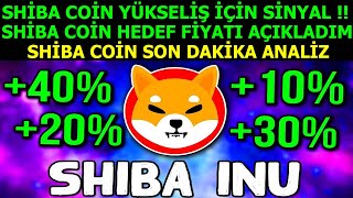 SHİBA İNU COİN YÜKSELİŞ İÇİN SİNYAL GELDİ  SHİB COİN HEDEFİ FİYATI PAYLAŞTIM  Shiba Coin Analiz [upl. by Thorn]