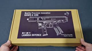 2023 Lambda Defence BampT GHM 9K GBB SMG PDW Unboxing [upl. by Beverly267]